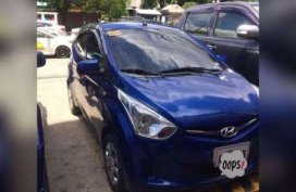 Hyundai Eon 2016 0.8 MT Blue For Sale 