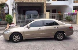 Honda Accord 2005 2.0 Matic Beige For Sale 