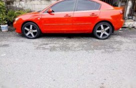 Mazda 3 2007 Automatic 1.6L Orange For Sale 