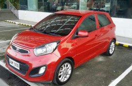 Kia Picanto 2014 Matic Red HB For Sale 