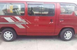 2009 Nissan Urvan Escaped MT Red For Sale 