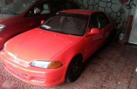 Honda Civic Esi 1994 AT Red Sedan For Sale 