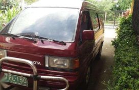 Toyota Liteace 1992 AT Van Red For Sale 