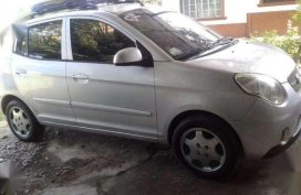 Kia Picanto 1.1 EX 2010 MT Silver For Sale 