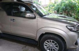 2013 Toyota Fortuner G MT Golden For Sale 
