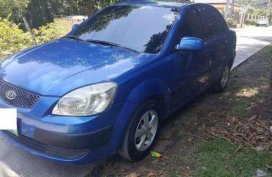 Kia Rio 2008 1.3L DOHC 16V MT Blue For Sale 