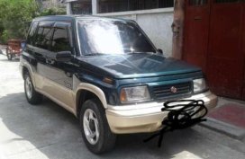 Suzuki Vitara 1996 4x4 AT Green For Sale 