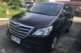 Fresh Toyota Innova E 2015 AT Brown For Sale 