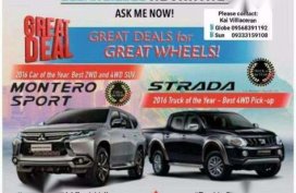 New Mitsubishi Montero Sport 2017 For Sale 