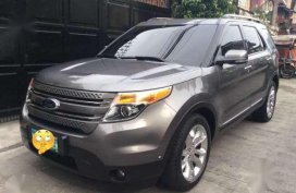 2013 Ford Explorer 4x4 3.5Li V6 AT Gray For Sale 