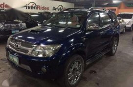 Toyota Fortuner V 4X4 2007 AT Blue For Sale 