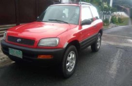 1997 Toyota Rav4 3-door 4x4 MT Red For Sale 