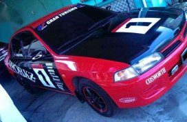 Mitsubishi Lancer GLXi 1999 Pizza Red For Sale 
