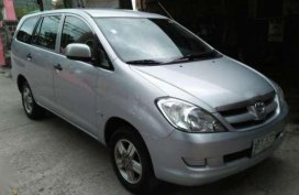 Toyota Innova 2007 Diesel Manual Silver For Sale 