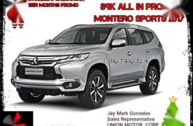 2017 Montero sports GLS AT low dp 119k all in and honest deal