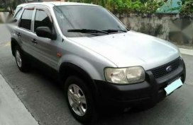 Ford Escape XLS 2004 2.0 AT Silver For Sale 