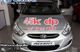 Hyundai Accent (45k all in) with free AVN