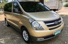 2009 Hyundai Grand Starex CRDi VGT Golden For Sale 