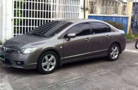 Honda Civic FD 2009 AT Gray Sedan For Sale 