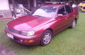 1994 Toyota Corona Exsior MT Red For Sale 