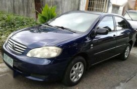 Toyota Corolla Altis 2001 AT Blue For Sale 