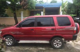 Isuzu Crosswind 2001 red for sale 