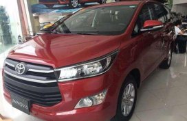 2018 New Toyota Innova 2.0 J MT Red For Sale 