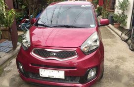 Fresh Kia Picanto 2015 MT Red HB For Sale 