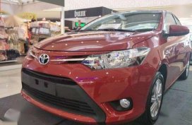 New 2018 Toyota Vios E AT Red Sedan For Sale 
