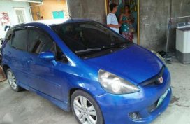Fresh Honda Jazz 2004 HB AT Blue For Sale 