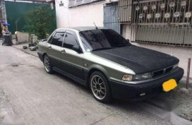 Mitsubishi Galant 1991 AT Grey Sedan For Sale 