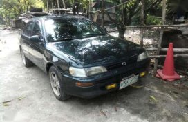 Toyota Corolla 1996 Manual Green For Sale 