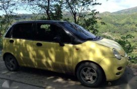 Cherry QQ 2007 Manual HB Yellow For Sale 