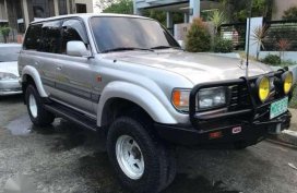 1997 Toyota LC80 Dubai Ver Silver For Sale 