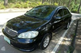 2005 Toyota Corolla Altis 1.6 E AT Black For Sale 