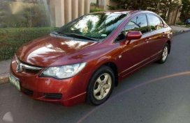 Honda Civic 2008 1.8V I-vtec AT Red For Sale 