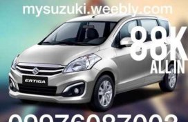 Suzuki Ertiga 2017 model silver for sale 