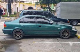 Honda Civic Vti Vtec 97 green for sale 
