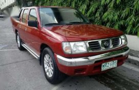 2001 Nissan Frontier 2.7 Manual Diesel Red For Sale 