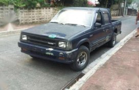 Mazda B2200 Pickup 1991 MT Blue  For Sale 