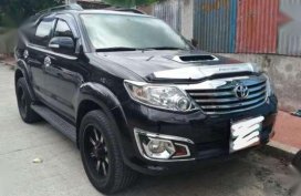 2013 Toyota Fortuner AT SUV Black For Sale 