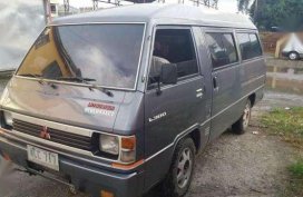 1998 Mitsubishi L300 Versa Van MT Gray For Sale 