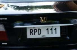 Honda ACCORD Model 1996 Black For Sale 