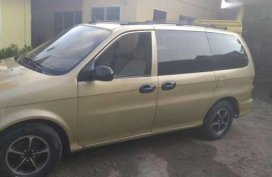 KIA Carnival 2000 Manual Van Beige For Sale 