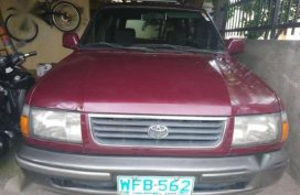 Fresh Toyota Revo 1998 Manual Red For Sale 