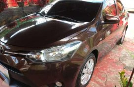 Toyota Vios E 2016 MT Brown Sedan For Sale 