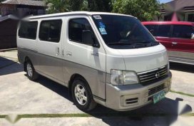 Very Fresh Condition 2012 Nissan Urvan Estate MT For Sale