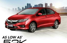 BRAND NEW HONDA CITY 1.5 MT 2018 FOR SALE