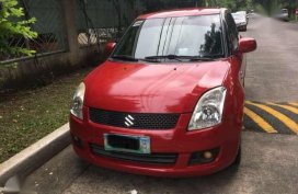Fresh Suzuki Swift 2008 AT Red HB For Sale 