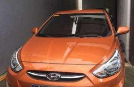 Hyundai Accent CRDI 2017 HB AT Orange For Sale 